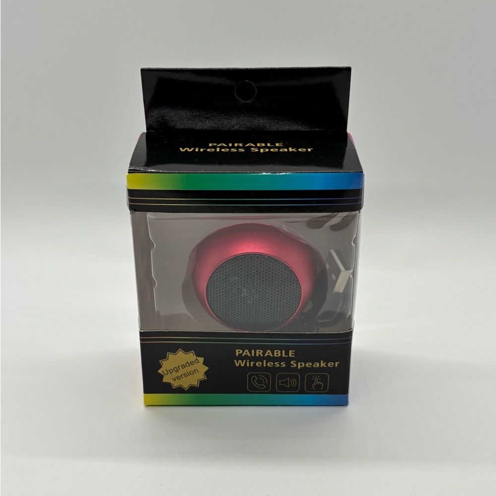 Red Wireless Bluetooth Speaker